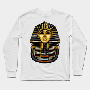 Ancient Egypt Design 5 ( King Tut ) Long Sleeve T-Shirt